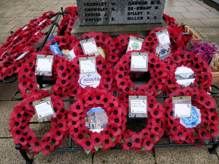 Remembrance day for Shefford Community Festival